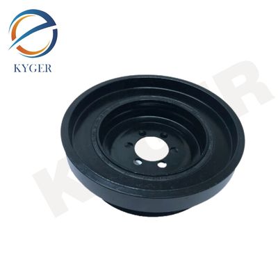 Buy 1123 7577 663 Auto Part Tensioner Pulley V-ribbed Belt Guide Pulley Crankshaft Pulley For BMW F10 F18 11237577663 11237546108 online manufacture