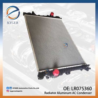 Buy Cooling System Radiator Aluminum AC Condenser LR075360 J9C7323 for Land Rover Discovery Sport 2015 Range Rover Evoque 2012 online manufacture