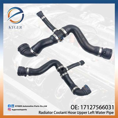 Buy Radiator Coolant Hose Upper Left Water Pipe 17127566031 1712 7566 031 For BMW E90 E91 E92 E93 E82 E90 online manufacture