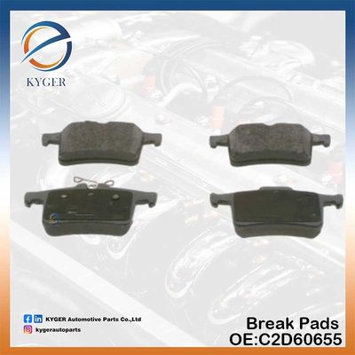 Buy C2D60655 C2D3792 Car Accessories Brake Pads 4pcs Per Set for Jaguar XF XK XJ S-TYPE online manufacture