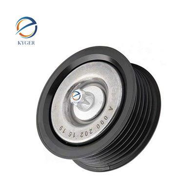 buy 0002021619 High Quality Auto Parts Belt Tensioner Idler Pulley 000 202 16 19 for Mercedes Benz W210 W211 W212 W204 R172 W204 online manufacture
