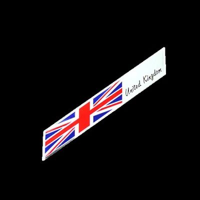 Buy Flag Metal Car Sticker  UK Aluminum Sticker Mark Fender Board Label online manufacture