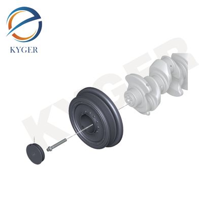 11237800026 Auto Spare Car Parts Crankshaft Pulley For BMW 5 F10 5Touring F11 X6 E71 E72 7 F01 F02 F03 F04 112 37 80 00 26