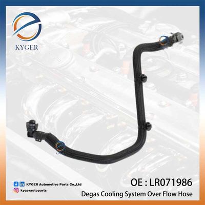 Degas Cooling System Over Flow Hose LR071986 J9C1431 for Land Rover Range Rover Evoque Discovery Sport